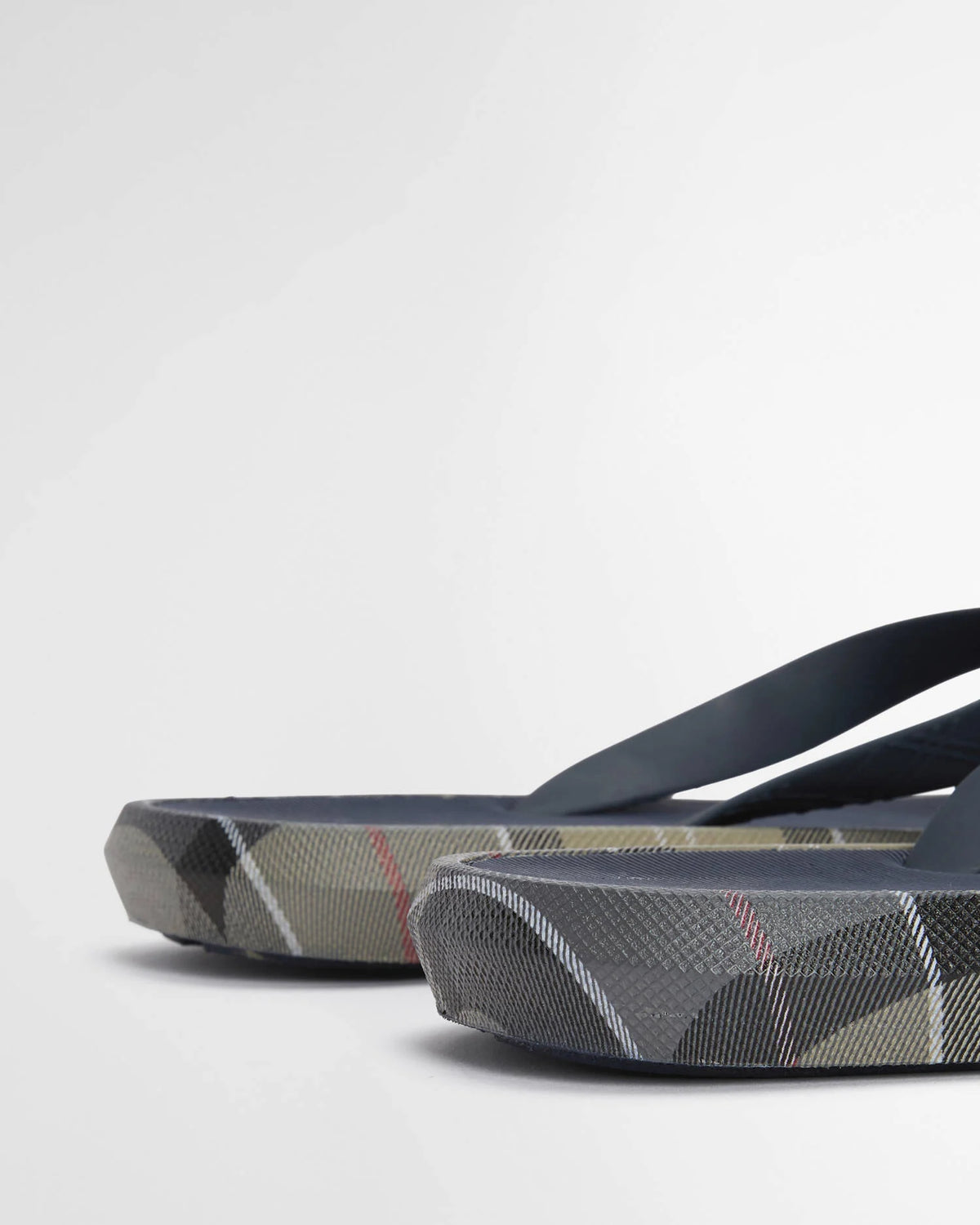 Barbour Oakdale Sandal - Navy/Dress Tartan