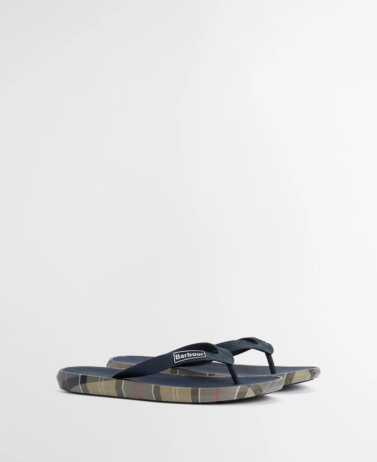 Barbour Oakdale Sandal - Navy/Dress Tartan