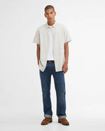 Barbour Oxtown S/S Tailored Shirt - Sea Green