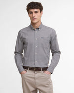 Barbour Padshaw Tailored Long-Sleeved Shirt - Dark Oak