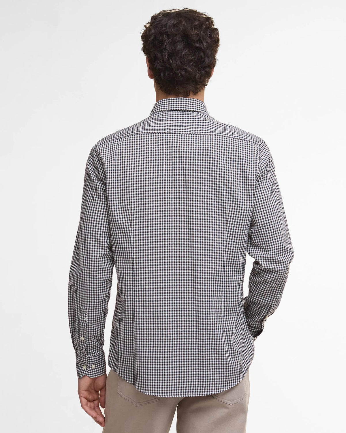 Barbour Padshaw Tailored Long-Sleeved Shirt - Dark Oak