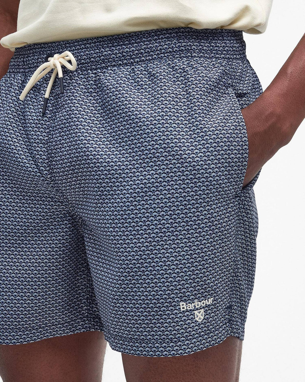 Barbour Shell Swim Shorts - Classic Navy