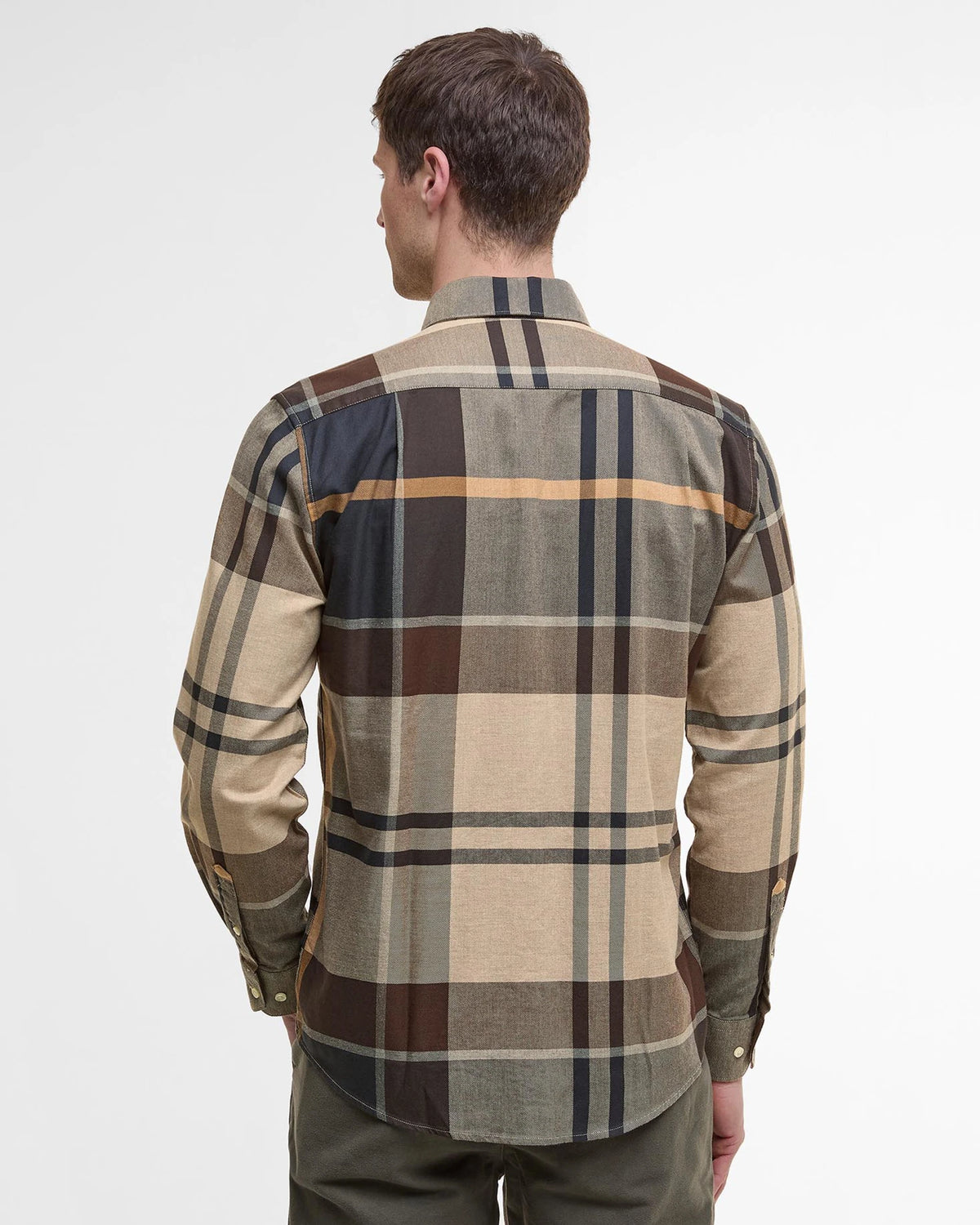Barbour Bearpark Regular Tartan Check Shirt - Brown Autumn Dress