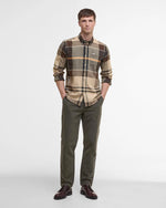 Barbour Bearpark Regular Tartan Check Shirt - Brown Autumn Dress