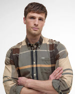 Barbour Bearpark Regular Tartan Check Shirt - Brown Autumn Dress