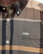Barbour Bearpark Regular Tartan Check Shirt - Brown Autumn Dress