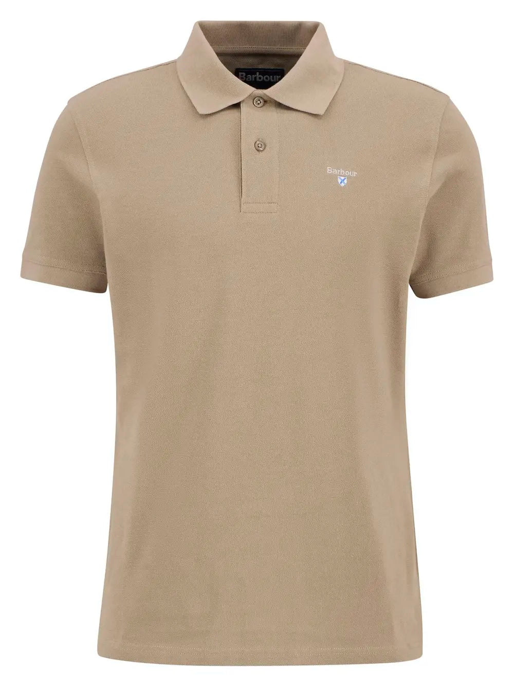 Barbour Sports Polo Shirt - Washed Stone