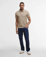 Barbour Sports Polo Shirt - Washed Stone