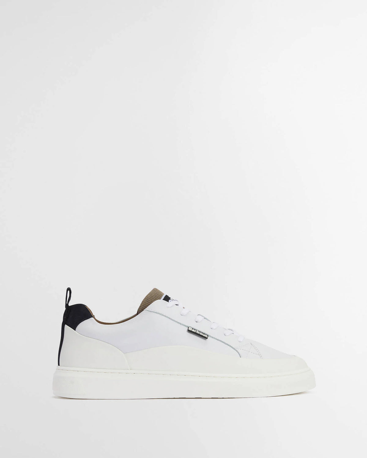 Barbour Stannington Trainer - White/Navy/Trench
