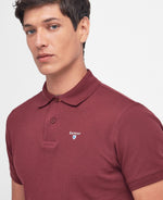 Barbour Tartan Pique Polo Shirt - Ruby