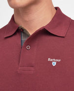 Barbour Tartan Pique Polo Shirt - Ruby