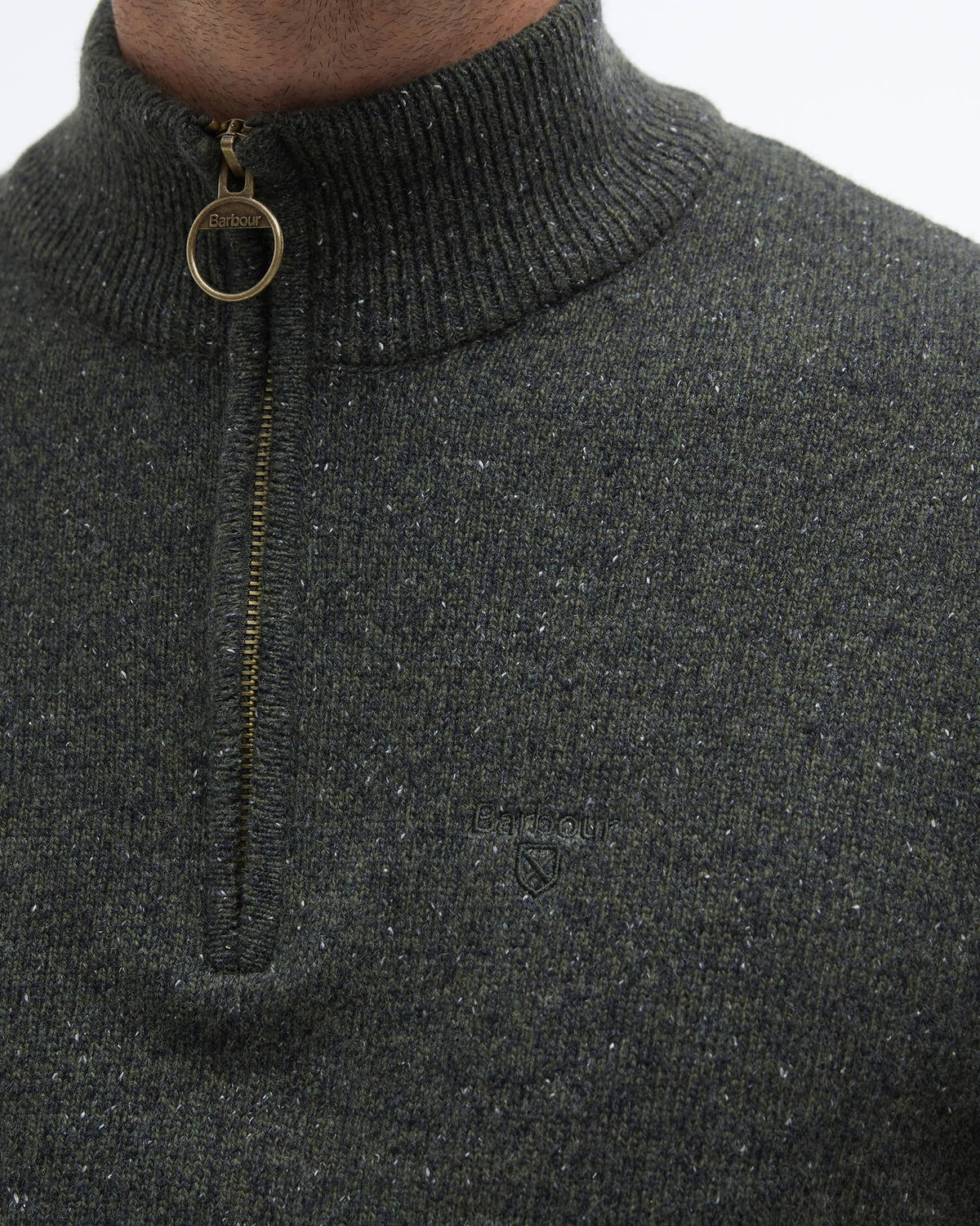 Barbour Tisbury Half Zip Knitted Jumper