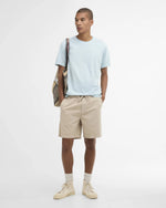 Barbour Washed Oxford Relaxed Shorts - Mist