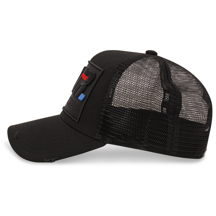 Societe Noir La Vitesse Mesh Trucker Cap