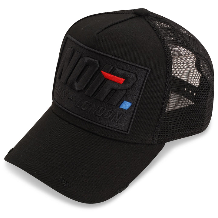 Societe Noir La Vitesse Mesh Trucker Cap