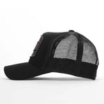 Societe Noir Marais Mesh Trucker Cap