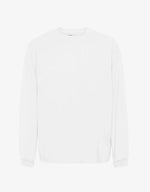 COLORFUL STANDARD Oversized Organic Long sleeve T-Shirt - Optical White