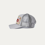 Christian Rose Private plate trucker cap - Stone Grey / Gold