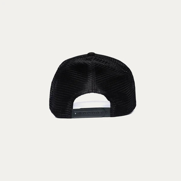 Christian Rose Iconic II Trucker Cap - Black Metallic