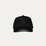 Christian Rose Iconic II Trucker Cap - Black Metallic