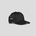 Christian Rose Iconic II Trucker Cap - Black Metallic