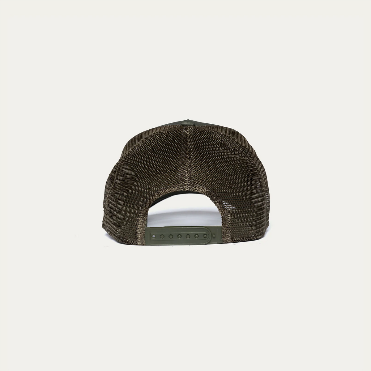 Christian Rose Iconic II vinyl trucker cap - Olive