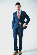 Charles Grey Charlton Trouser - Blue