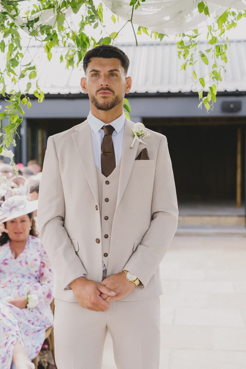 Charles Grey Charlton Blazer - Stone