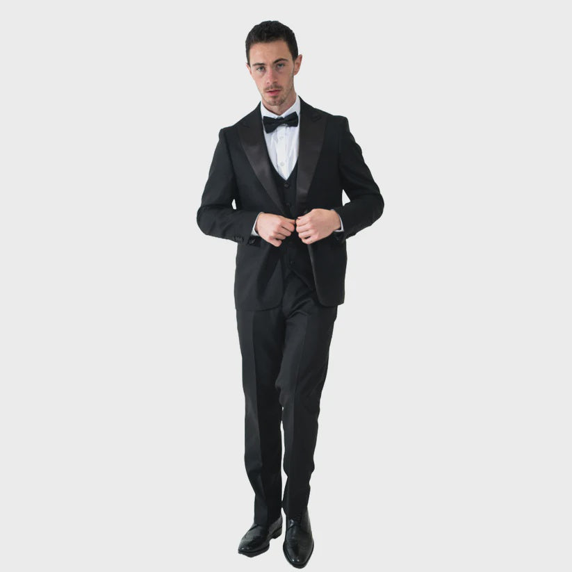 Charles Grey Edward Tux Blazer - Black