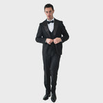 Charles Grey Edward Tux Blazer - Black