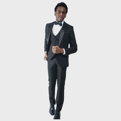 Charles Grey Edward Trouser - Black