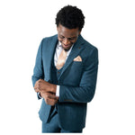 Charles Grey Armstrong Tweed Trouser - Blue