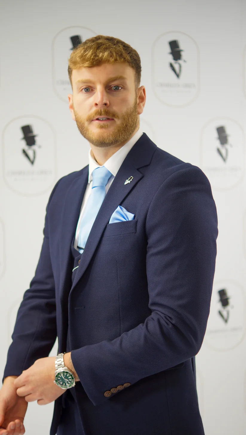 Charles Grey Charlton Blazer - Navy Blue