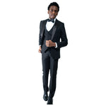 Charles Grey Edward Tux Blazer - Black