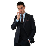Charles Grey Sandro Blazer - Navy Blue