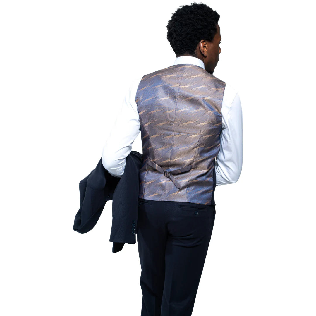 Charles Grey Sandro Trouser - Navy Blue