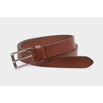 Charles Smith Skinny Leather Belt 30015 - Tan