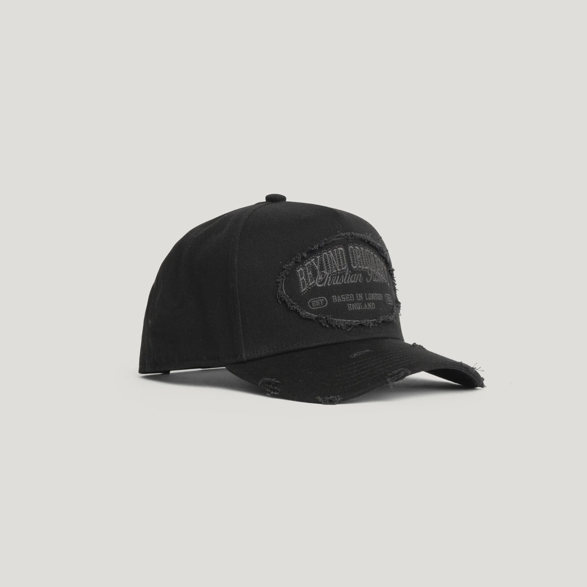 Christian Rose Beyond Ordinary Vol II Trucker Cap - Black / Black