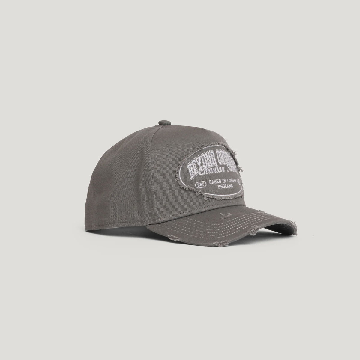 Christian Rose Beyond Ordinary Vol II Trucker Cap - Grey /White