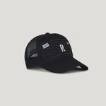 Christian Rose R Two Tone Trucker Cap -Black / White