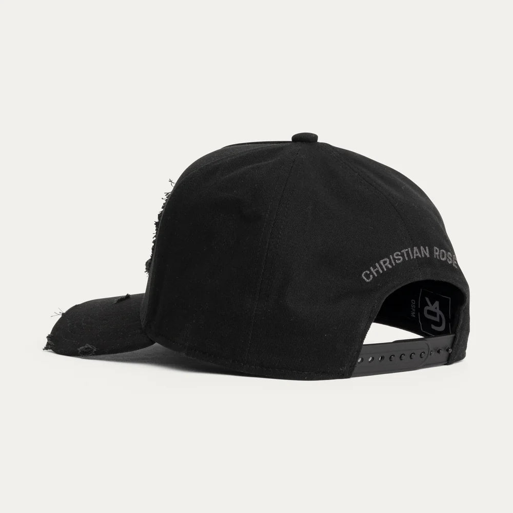 Christian Rose Beyond Ordinary Vol II Trucker Cap - Black / Black