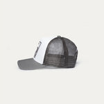 Christian Rose CR Box Logo Trucker Cap -Grey / White