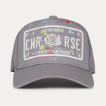 Christian Rose Iconic II Paint Splat - Grey