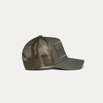 Christian Rose Iconic II Trucker Cap Red Rose - Olive