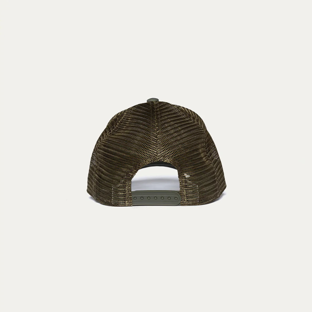 Christian Rose Iconic II Trucker Cap Red Rose - Olive