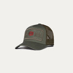 Christian Rose Iconic II Trucker Cap Red Rose - Olive