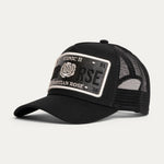 Christian Rose Iconic II vinyl trucker cap - Black/White