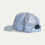 Christian Rose Iconic II vinyl trucker cap - Ice Blue