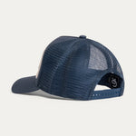 Christian Rose Iconic II vinyl trucker cap - Navy/White