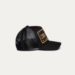 Christian Rose Iconic II Trucker Cap - Black / Gold
